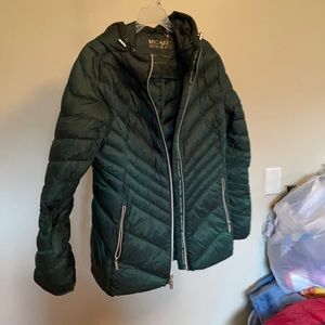 😍 emerald green! Micheal Kors jacket